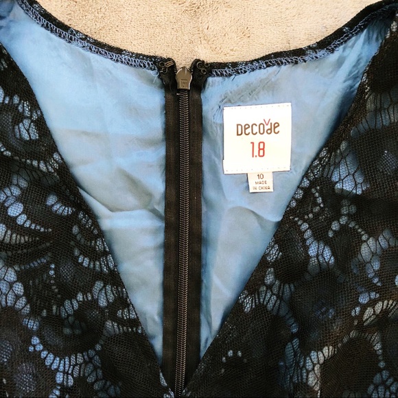 Black and Blue Lace Dress from ModCloth - Picture 7 of 8